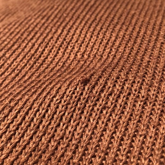 Cape Juby Brown Knit Sweater - Picture 5 of 6